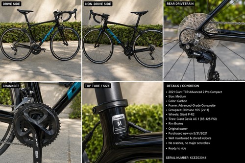 Giant 2021 tcr advanced - giant, pro